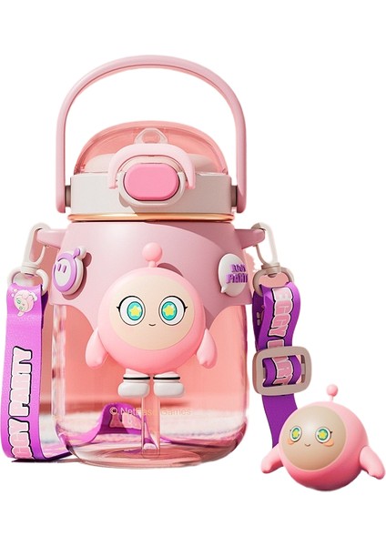 Eggs Party Çocuk Kupa Yüksek Sıcaklığa Dalı Pipetli Yalıtımlı Kupa (Yurt Dışından)