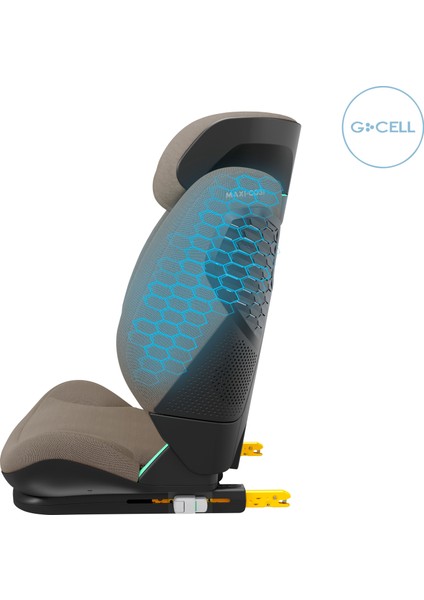 Rodifix Pro I-Size Isofix'li 15-36 kg Çocuk Oto Koltuğu Authentic Truffle