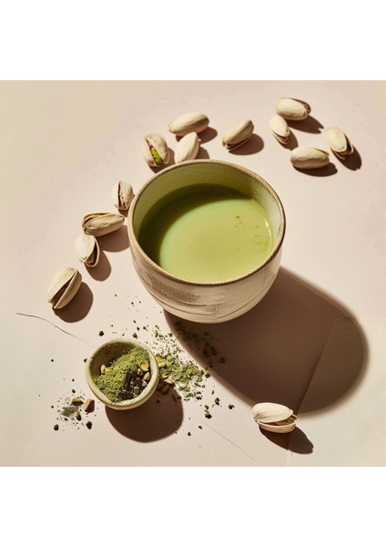 Pistachio Matcha - Antep Fıstığı Aromalı Matcha, 100 gr
