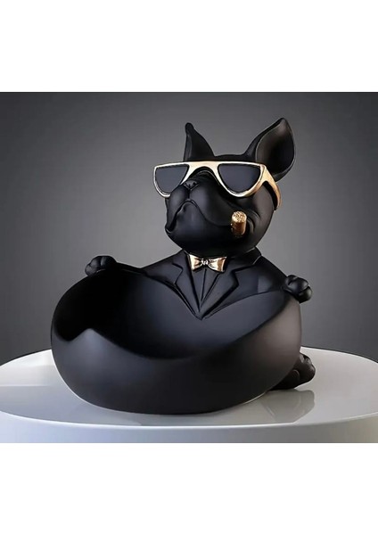 French Bulldog Dekoratif Biblo , Obje , Anahtarlık , Şekerlik , Hediyelik Eşya Bohem Tarz