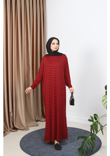 Çizgili Penye Elbise fiyatları