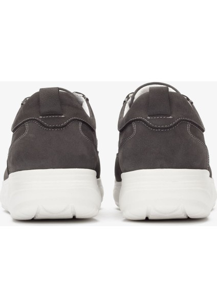 Hakiki Deri-Triko Erkek Günlük Yürüyüş Ayakkabısı - 2550 Nt-Gri KK064 modelleri
