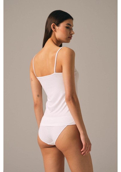 Basic Modal Ince Askılı Dantelli Atlet fiyatları