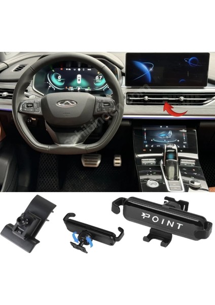 Chery Tiggo 8 Pro Araca Özel Cep Telefon Tutacağı Robotik Oynar Başlı 2023 Sonrası ONTA76 fiyatları