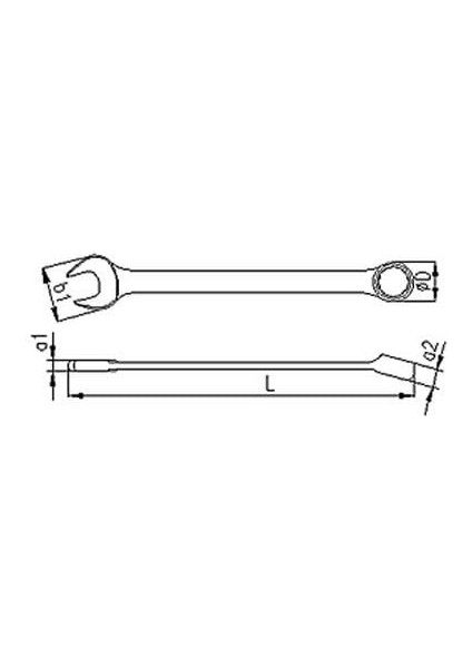 Izeltaş Kombine Anahtar Kısa Boy 7 mm fiyatları