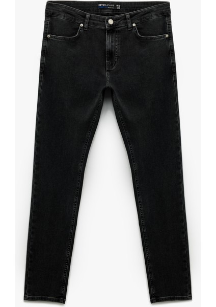 Normal Bel Pamuklu Skinny Fit Jean Pantolon - Michael Jean