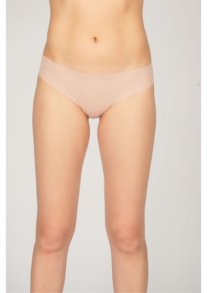 Kadın Basic Dikişsiz Pamuk Hipster Külot