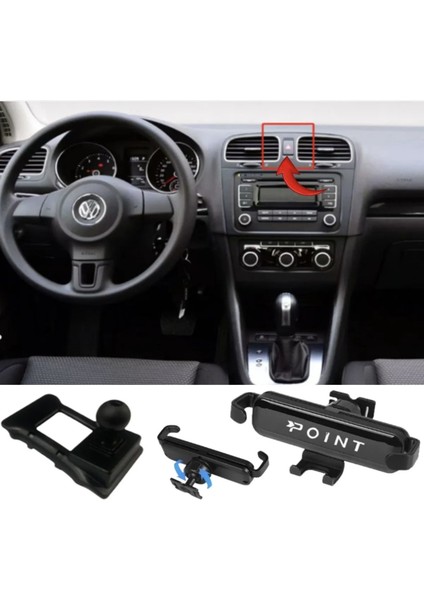 Volkswagen Golf 6 Araca Özel Telefon Tutacağı 2009-2012 ONTA87 fiyatları