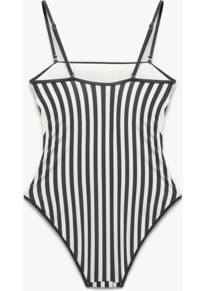 Çizgili Straplez Mayo fiyatları