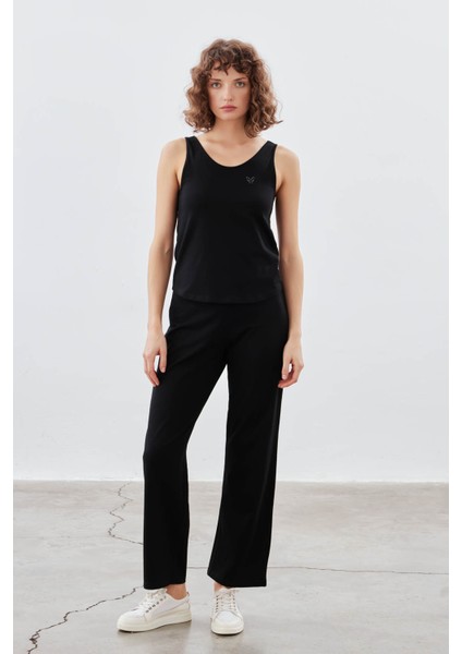 Kadın Pamuklu Kalın Askılı Atlet Pijama Üstü modelleri