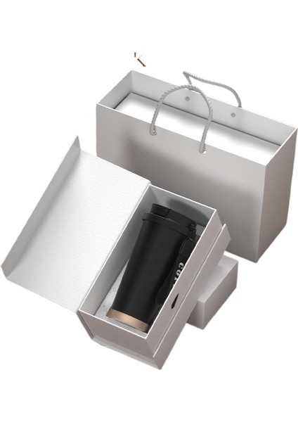 Yüksek Değerli 316 Paslanmaz Çelik Yalıtım Kabı Seramik Çift Içimli Kahve Fincanı Araba Büyük Kapasiteli Pipetli Su Dağı (Yurt Dışından)