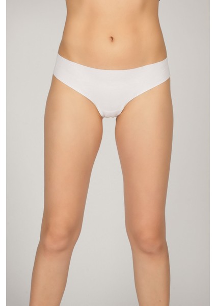 Kadın Basic Dikişsiz Pamuk Hipster Külot