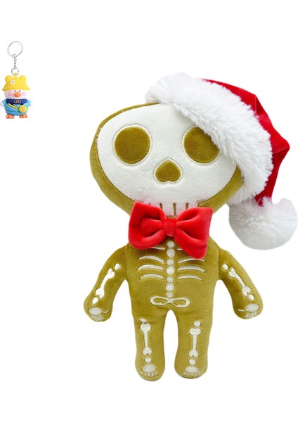 Zombie Skeleton Plush Cadılar Bayramı Noel Kafatası Zencefilli Kurabiye Adam Peluş Oyuncak (Yurt Dışından)