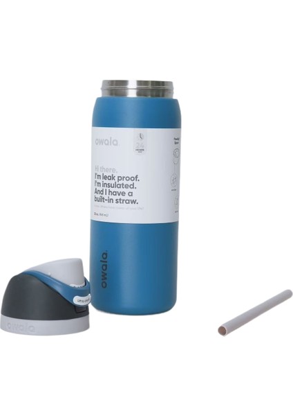 304 Paslanmaz Çelik Çift Katmanlı Yalıtım Kabı Açık Hava Spor Su Şişesi (Yurt Dışından)