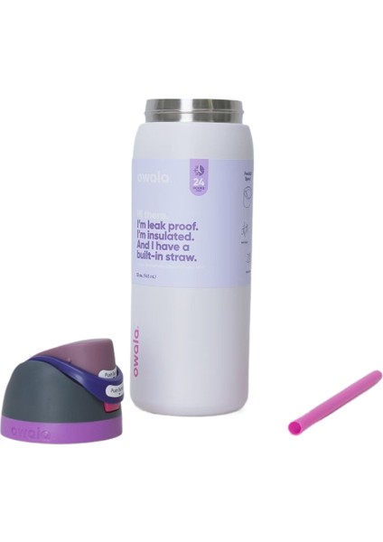 304 Paslanmaz Çelik Çift Katmanlı Yalıtım Kabı Açık Hava Spor Su Şişesi (Yurt Dışından)