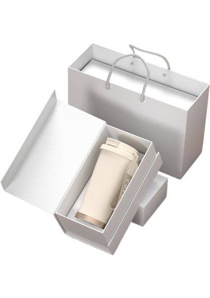 Yüksek Değerli 316 Paslanmaz Çelik Yalıtım Kabı Seramik Çift Içimli Kahve Fincanı Araba Büyük Kapasiteli Pipetli Su Dağı (Yurt Dışından)