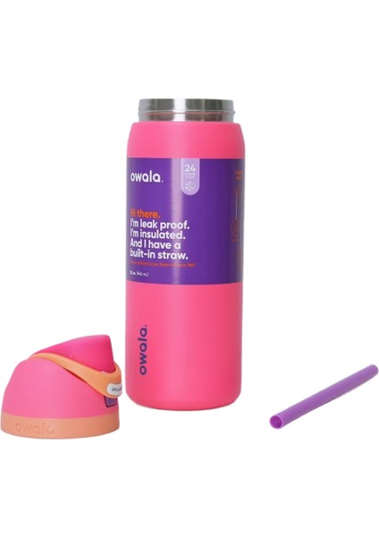 304 Paslanmaz Çelik Çift Katmanlı Yalıtım Kabı Açık Hava Spor Su Şişesi (Yurt Dışından)