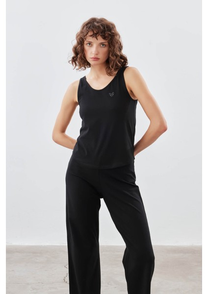 Kadın Pamuklu Kalın Askılı Atlet Pijama Üstü fiyatları