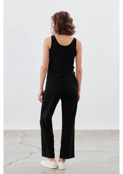 Kadın Pamuklu Kalın Askılı Atlet Pijama Üstü fırsatları