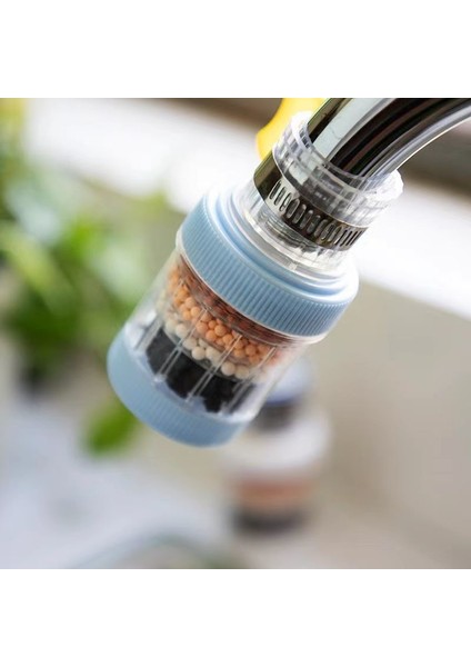 Altı Katmanlı Musluk Filtresi Duş Su Tasarrufu Mutfak Musluk Suyu Filtresi (Yurt Dışından) fırsatları