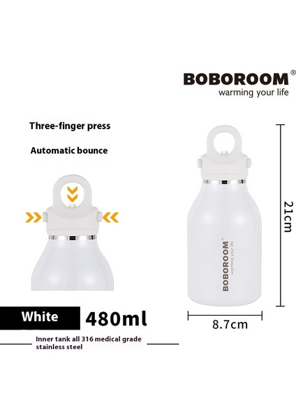 316 Paslanmaz Çelik Yalıtım Kabı Su Dağı Hafif Lüks Yüksek Değer (Yurt Dışından)