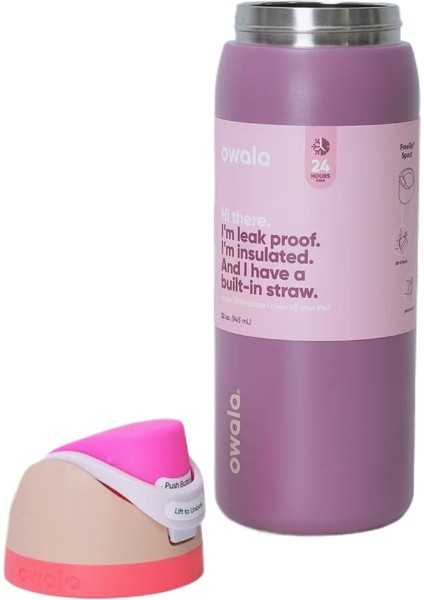 304 Paslanmaz Çelik Çift Katmanlı Yalıtım Kabı Açık Hava Spor Su Şişesi (Yurt Dışından)