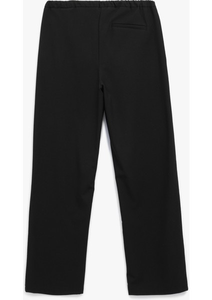 Normal Bel Beli Bağcıklı Düz Paça Pantolon fiyatları