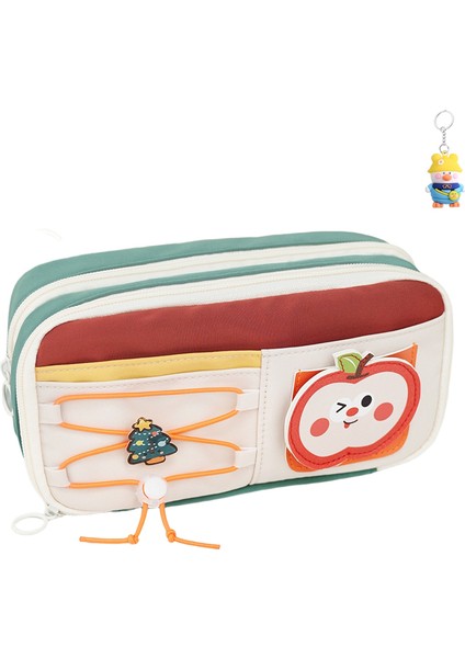 Kapibala Kalem Çantası Büyük Kapasiteli Kırtasiye Kutusu Öğretim Okulu Kalem Çantası (Yurt Dışından)