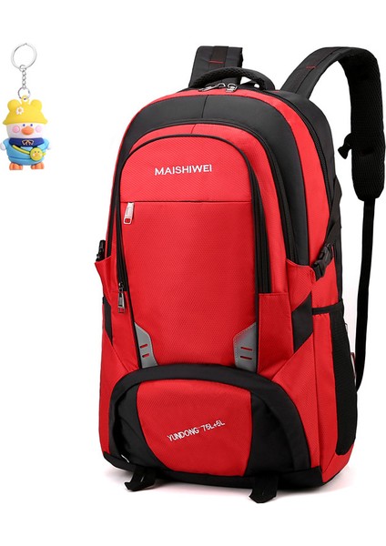 Açık Sırt Çantası Seyahat Çantası Erkek Bagaj Çantası Gündelik Spor Okul Çantası Kadın Büyük Kapasiteli Sırt Çantası (Yurt Dışından)