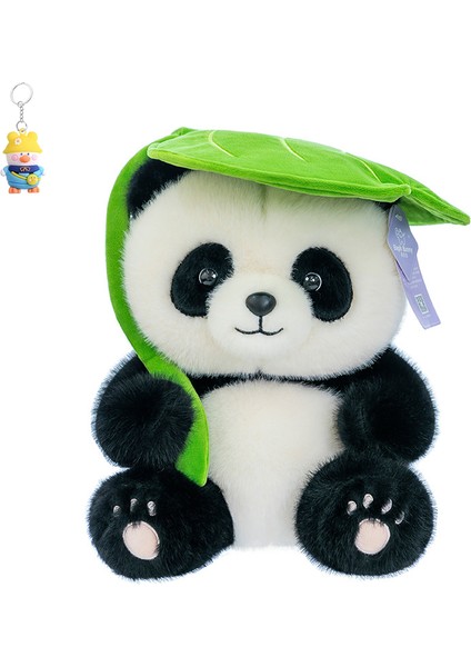 Yaprak Panda Peluş Oyuncak Lotus Yaprağı Panda Hayvanat Bahçesi Bebek Sevimli Bez Bebek (Yurt Dışından)