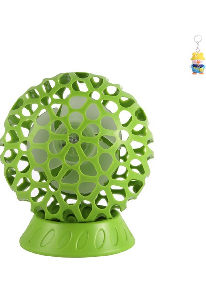 Degrade Renk Masaüstü Dik Fan Atmosfer Aydınlatma USB Elektrikli Döner Taban (Yurt Dışından)