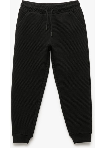 Cepli Beli Bağcıklı Basic Jogger Eşofman Altı