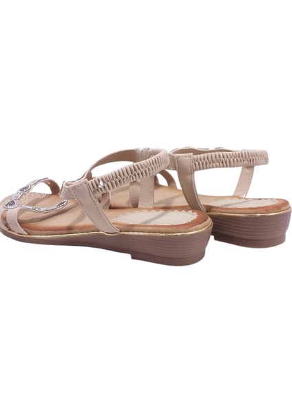 Zigzag Taşlı Sandalet 25Y122-5( Kalıbı 1 Numara Küçüktür ) fırsatları