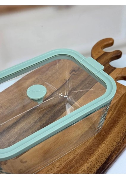 Arow Fruta Cam Vakumlu Saklama Kabı 1400 ml