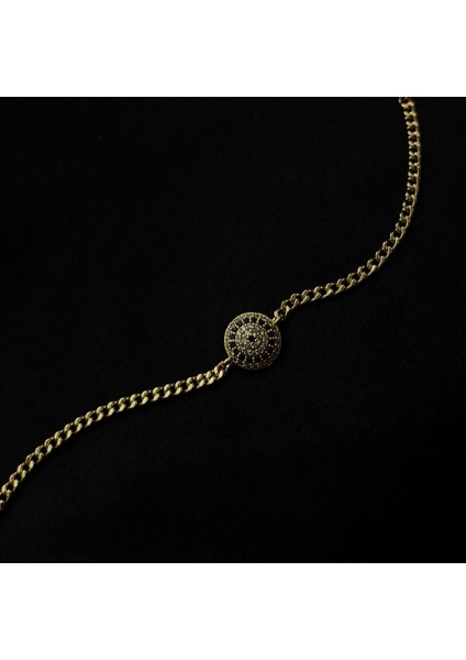 Gold Renk Oval Taşlı Bileklik fiyatları