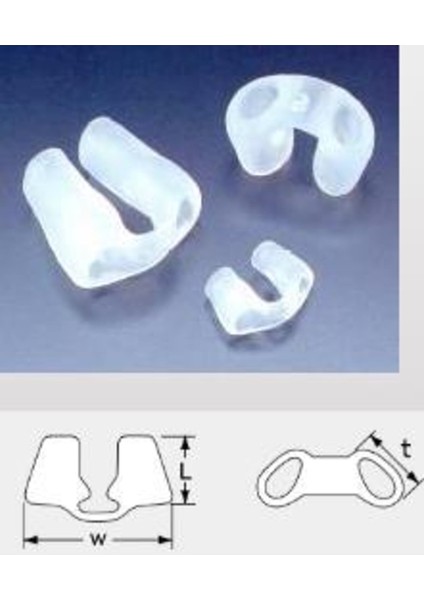 Nostril Retainer (Burun Deliği Şekillendirici) No:6 fiyatları