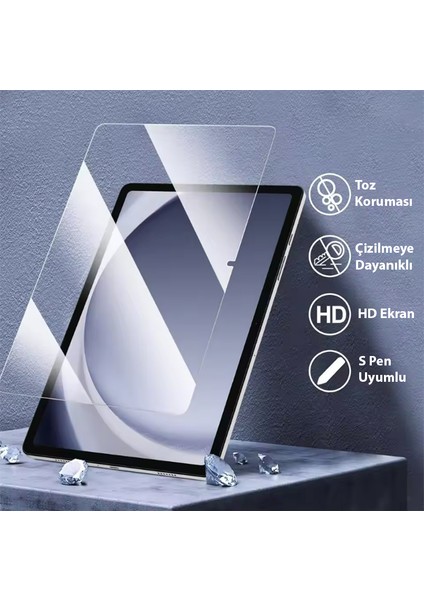 Yesnıce Samsung Galaxy Tab A9+ Plus 11 Inç X210 Uyumlu Nano Kırılmaz Ekran Koruyucu