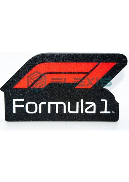 Flexıs We Make It Possıble For You Formula 1 Masa Dekoru Logo F1 Hediyelik