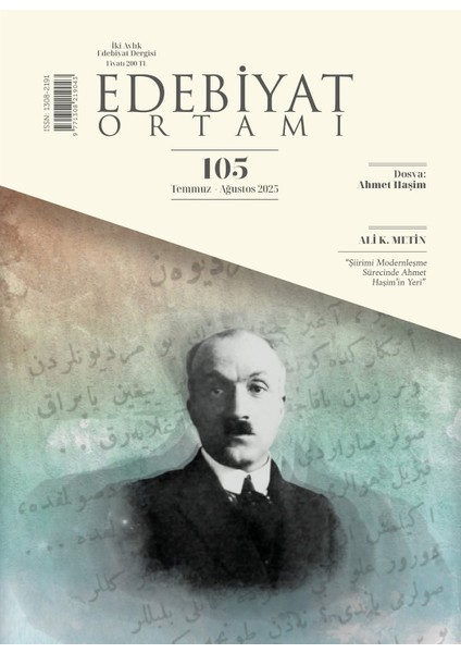 Edebiyat Ortamı Dergi 105.SAYI Temmuz-Ağustos 2025