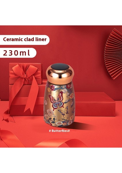 Küçük Taşınabilir Su Dağı Seramik Astar Cep Dağı Sıcaklık Yalıtım Kabını Gösterir (Yurt Dışından)