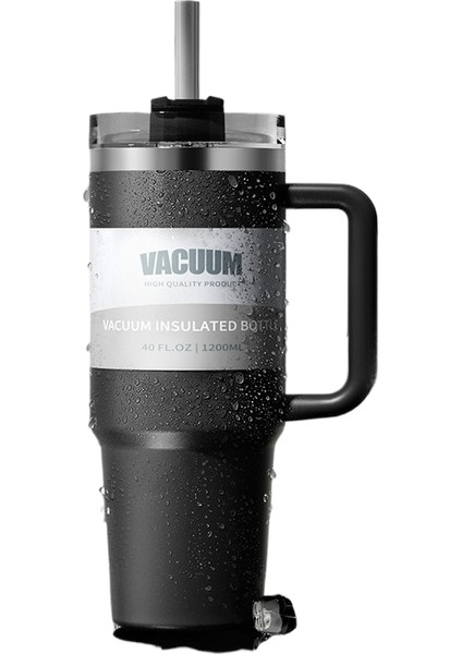 304 Paslanmaz Çelik Büyük Kapasiteli 40OZ Araba Fincanı Soğuk Tutmak Yalıtım Kahve Fincanı Çift Içecek Araba Fincanı (Yurt Dışından)