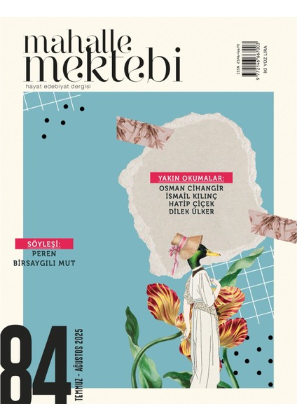 Mahalle Mektebi Dergi 84.sayı Temmuz-Ağustos 2025