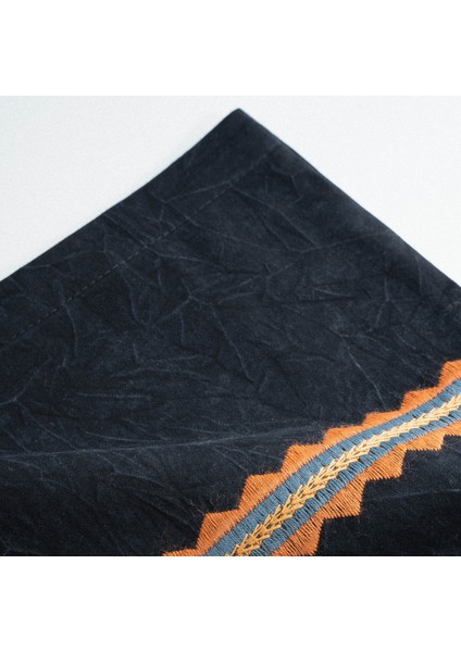 Hazar Battal Boy Nevresim Takımı %100 Organik Pamuk Saten Parça Boya Siyah 240X220 cm fiyatları