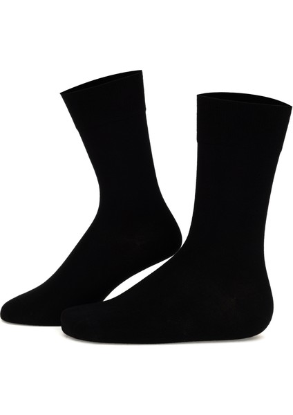 Erkek Erkek Bambu Karışımlı 2'li Paket Gri Soket Basic Çorap 50308478-100