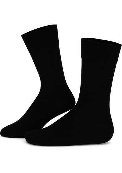 Erkek Erkek Bambu Karışımlı 2'li Paket Siyah Soket Basic Çorap 50308478-001 modelleri
