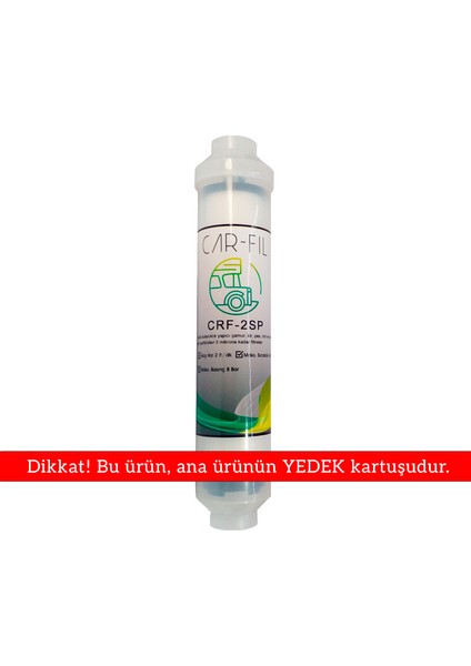 Karavan ve Tekne Su Arıtma Çamur ve Pislik Önleyici YEDEK KARTUŞU (Bu ürün ana ürünün yedek filtresidir)