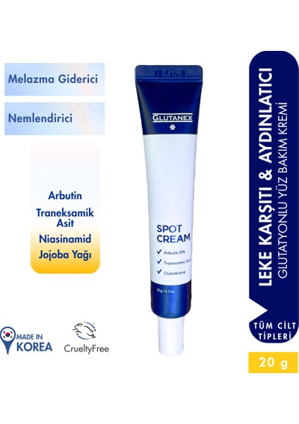 Spot Cream Leke Karşıtı Aydınlatıcı Cilt Bakım Kremi