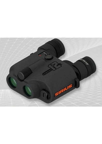 Sırıus 12, Titreşim Önleyici Jiroskop SENSÖRLÜ,12X Zoomlu dürbün – , Ipx7 Su Geçirmez, Japon Üretimi, Uzun Menzilli ,tripod Uyumlu,taşıma Çantalı, Profesyonel Dürbün