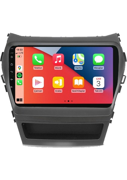 Hyundai Santa Fe Multimedya (2013-2016) 2 GB Ram 32 GB Hafıza 8 Çekirdek Navigatör