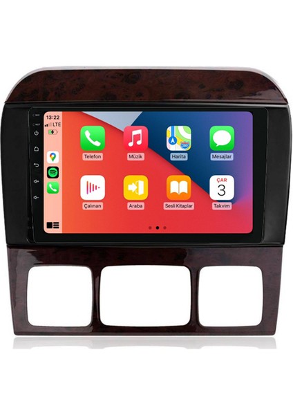 Mercedes S 500 W220 Multimedya (1998-2005) 3 GB Ram 32 GB Hafıza 4 Çekirdek Newfron